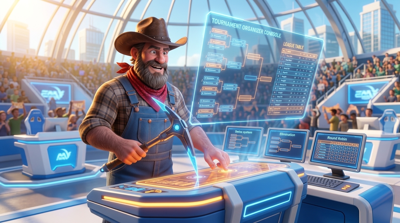 Prospector Dan Tournament Organiser Console